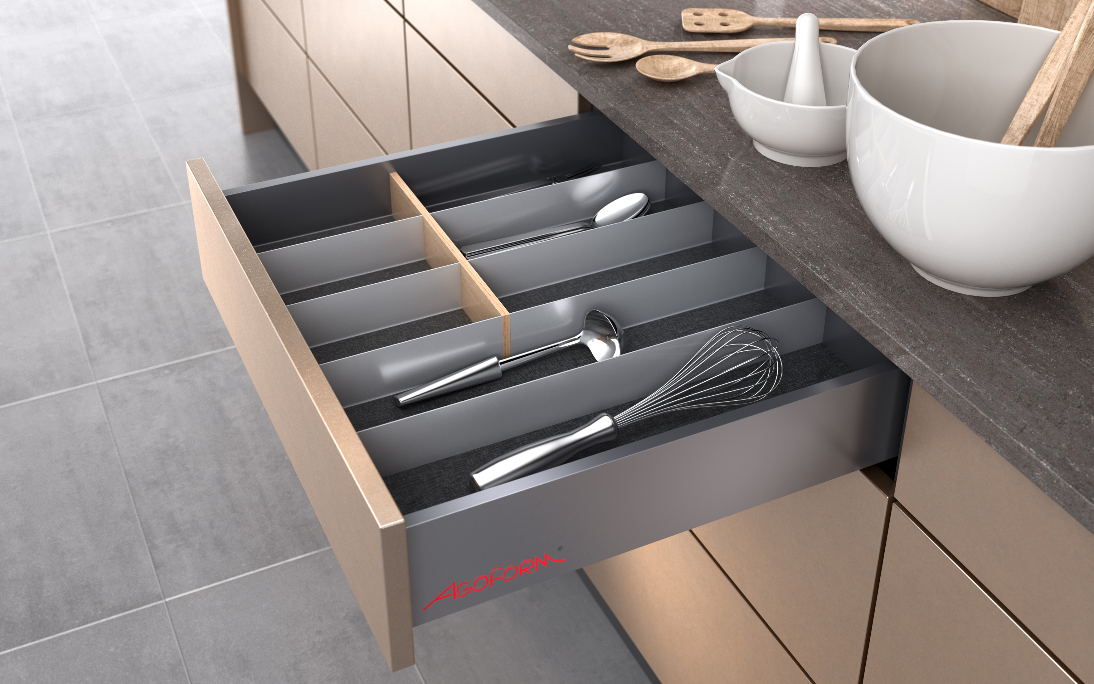 Cutlery insert SPACELINE